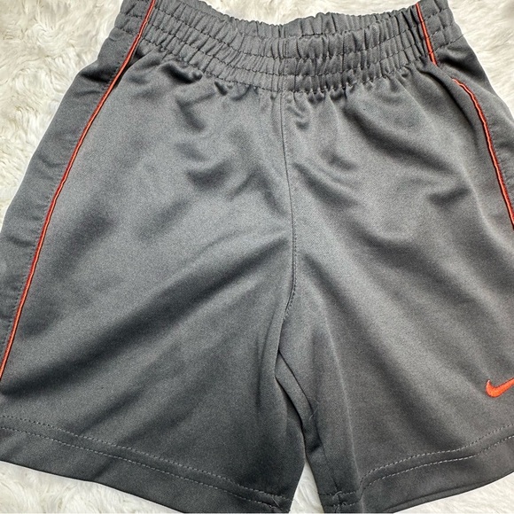 Nike Shorts Grey & Orange Size 4 - Picture 5 of 16